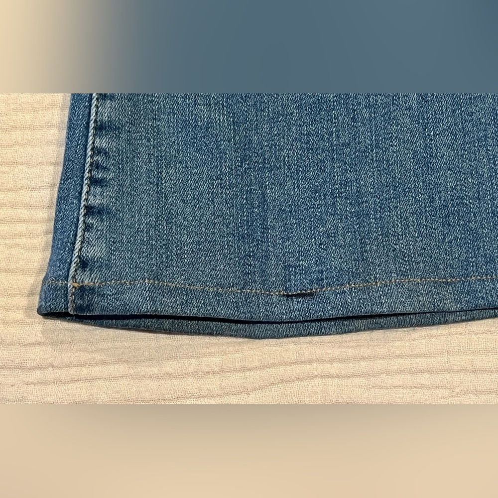 Free People We The Free Sunburst Blue Jayde Ultra High Rise Flare Leg Jeans 29 - Picture 9 of 16